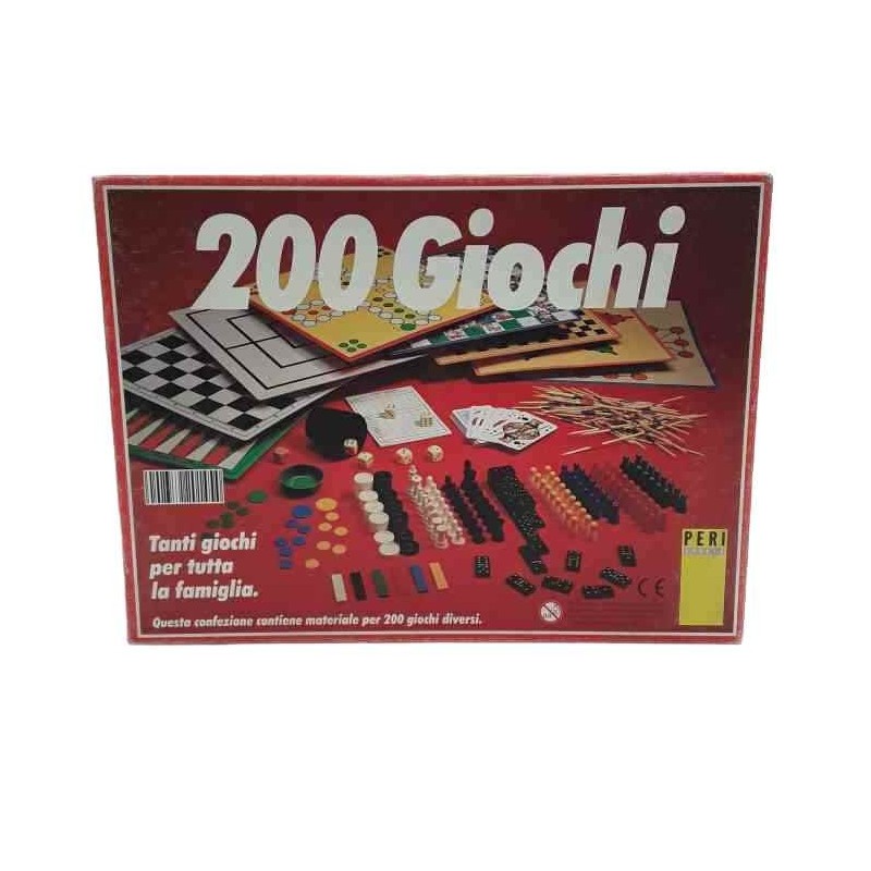 Gioco da tavolo 200 giochi Peri