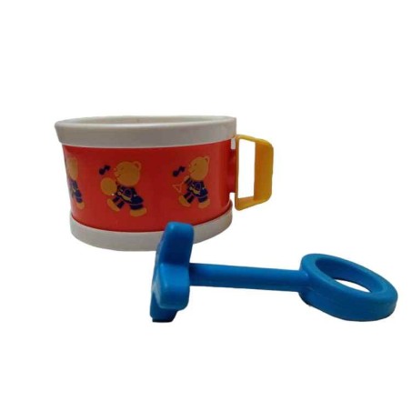Gioco Tamburo sonoro con martello prima infanzia