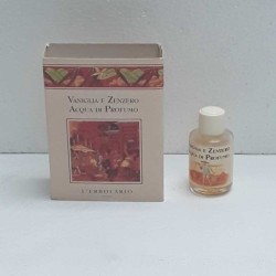 Vaniglia e zenzero acqua di profumo - L'erbolario da 12 ml Vintage