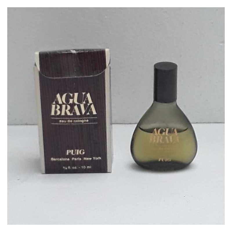 Mignon Agua brava Puig Eau de Cologna da 10 ml Vintage