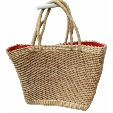 Borsa mare in paglia naturale