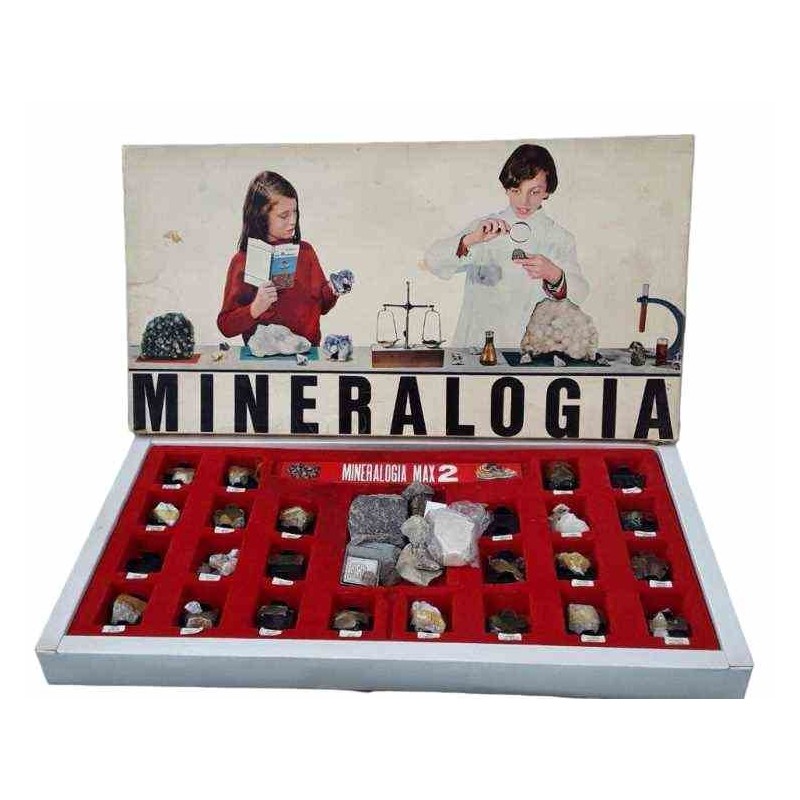 Mineralogia Max 2 - Milano Lanciano Vintage anni 70 - scatola originale