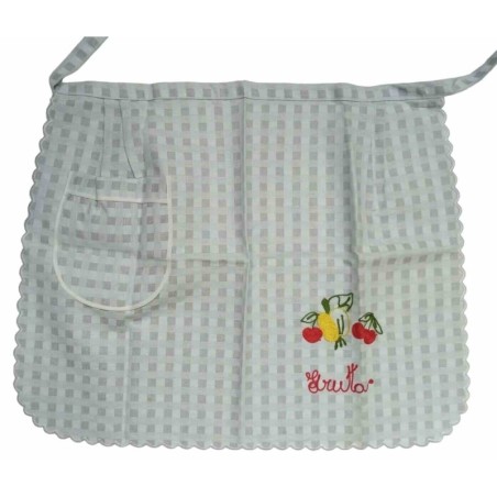 Grembiule da Cucina Ricamato (64 x 52 cm)