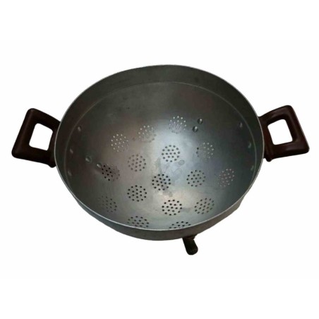 Colapasta in alluminio -vintage anni '60- diametro 22 cm h.13