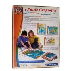 Puzzle geografici Europa 504 pezzi Clementoni Sapientino